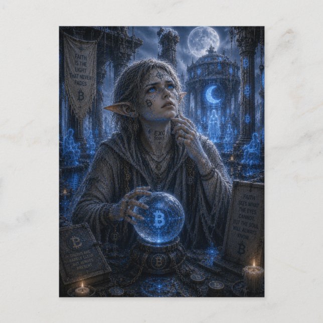 Carte Postale Doutes / Oracle / Temple de la Lune (Devant)