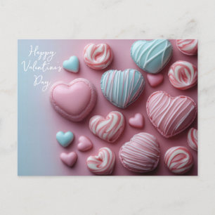 Carte Postale Doux Chocolat de la Saint-Valentin
