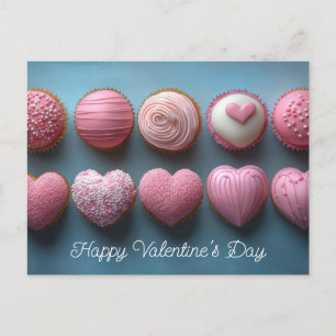 Carte Postale Doux Chocolat de la Saint-Valentin
