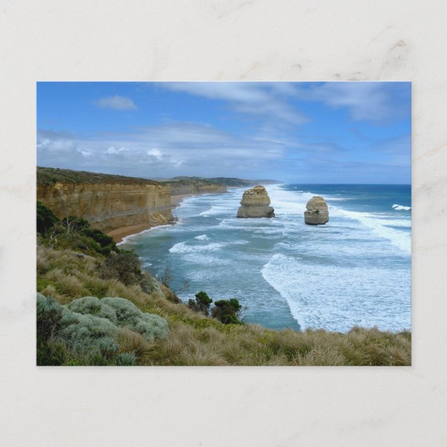 Carte Postale Douze Apôtres Australie (Devant)