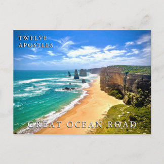 Carte Postale Douze Apôtres, Grande Route Océanique, Victoria