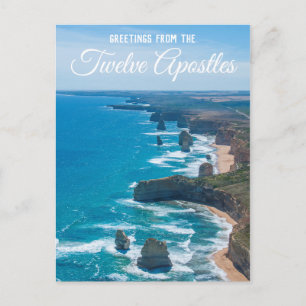 Carte Postale Douze Apôtres Great Ocean Road Air Aerial