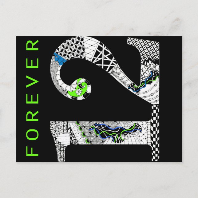 Carte Postale Douze pour toujours (Devant)