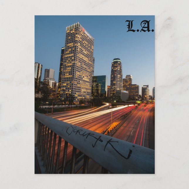 Carte postale Downtown L.A. (Devant)