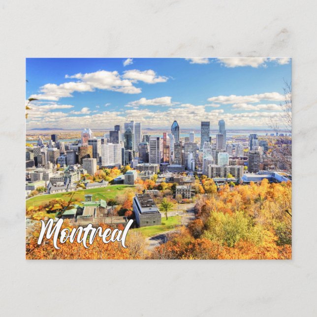 Carte Postale Downtown Montreal, Quebec, Canada (Devant)