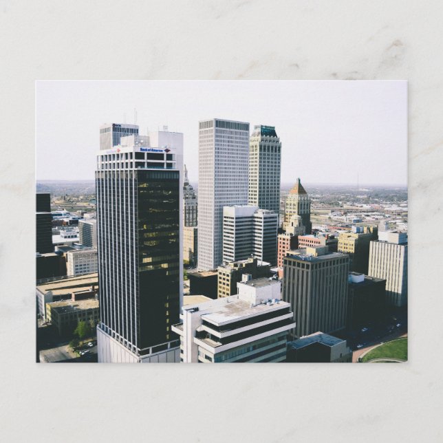 Carte Postale Downtown Tulsa Skyline (Devant)