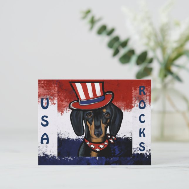 CARTE POSTALE DOXIE        (Debout devant)