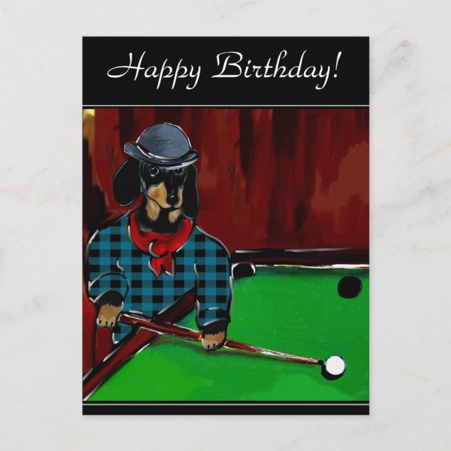CARTE POSTALE DOXIE BILLIARDS (Devant)