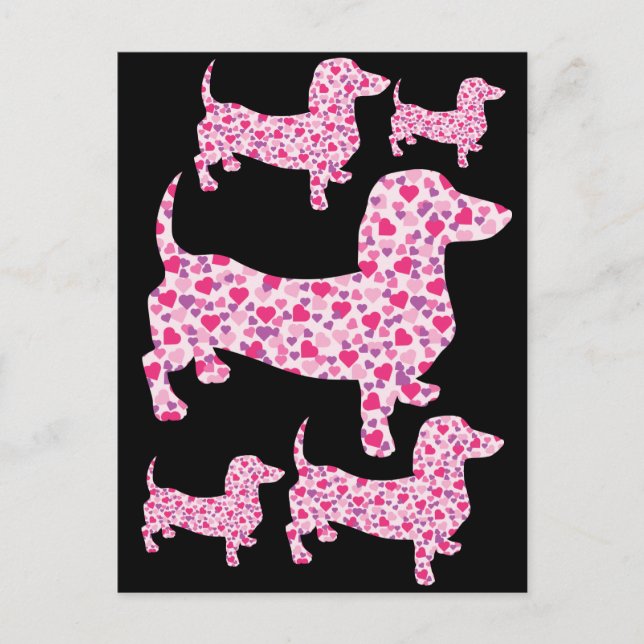 Carte Postale DOXIE-Coeurs (Devant)