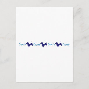Carte Postale Doxie-Doxie-Doxie - Dachshund