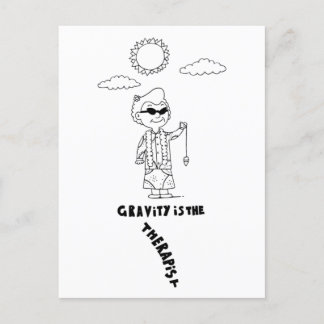 Carte Postale Dr Ida Rolf - La gravité est le thérapeute