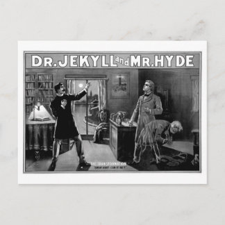 Carte Postale Dr Jekyll et M. Hyde