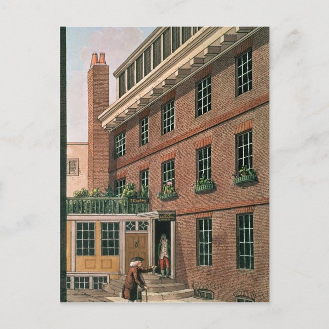 Carte Postale Dr Johnson et son serviteur, Francis à Bolt (Devant)