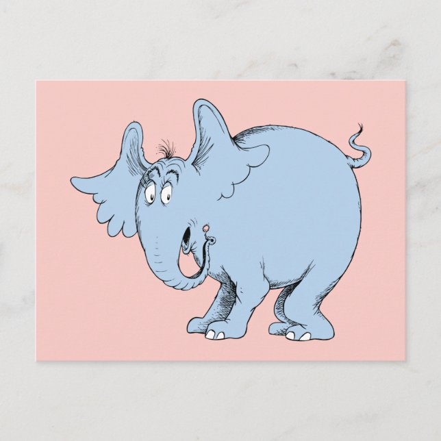 Carte Postale Dr. Seuss | Horton entend des Qui (Devant)