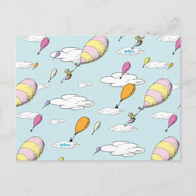 Carte Postale Dr. Seuss | Oh, les endroits que vous allez ! (Devant)
