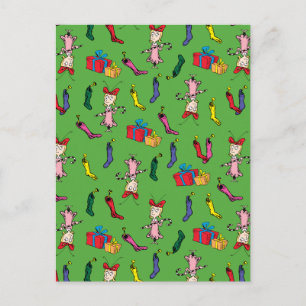 Carte Postale Dr. Seuss The Grinch Cindy-Lou Who Pattern