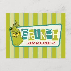 Carte Postale Dr. Seuss   The Grinch - Who Me?