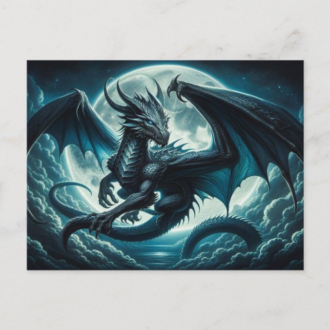 Carte postale Dragon (Devant)