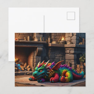 Carte Postale Dragon