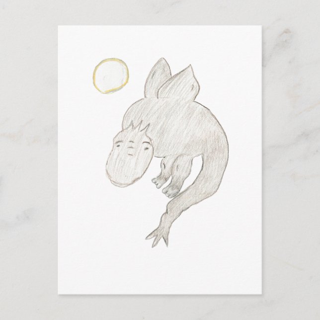 Carte Postale Dragon (Devant)