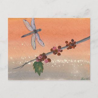 Carte Postale "Dragon Berries" postcard
