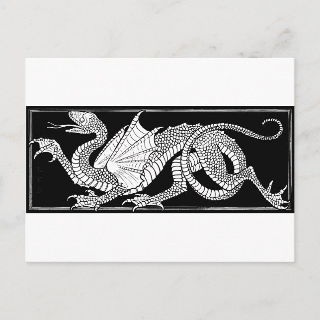 Carte Postale dragon-clipart-9- (Devant)