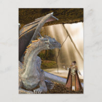 dragon de bronze et princesse elfe