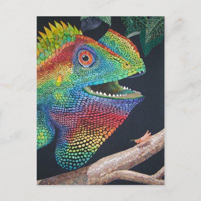 Carte Postale Dragon de Forêt (Devant)