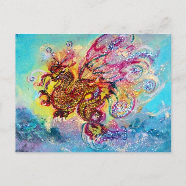 CARTE POSTALE DRAGON DE MER (Devant)