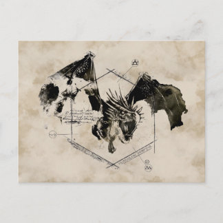 Carte Postale Dragon de queue hongroise