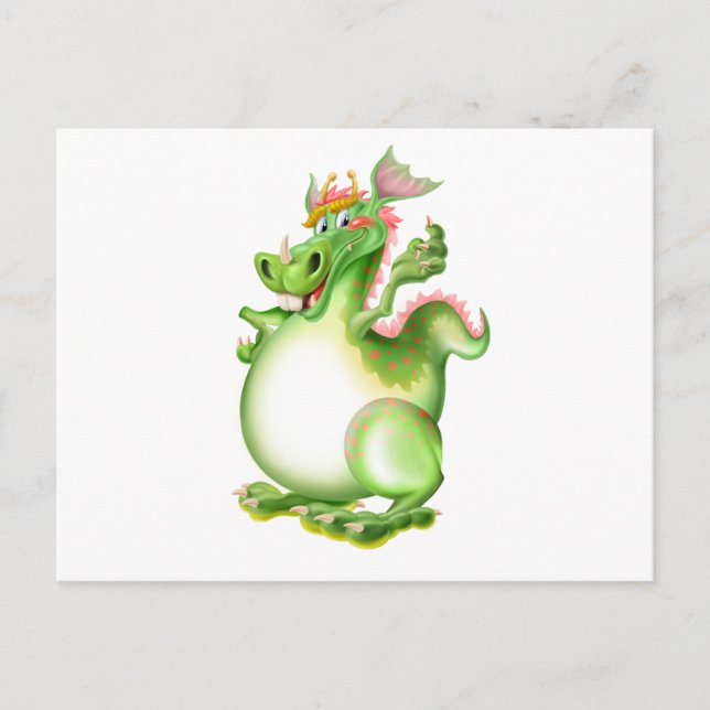 Carte Postale Dragon, Drachen, dragão, dragón, (Devant)