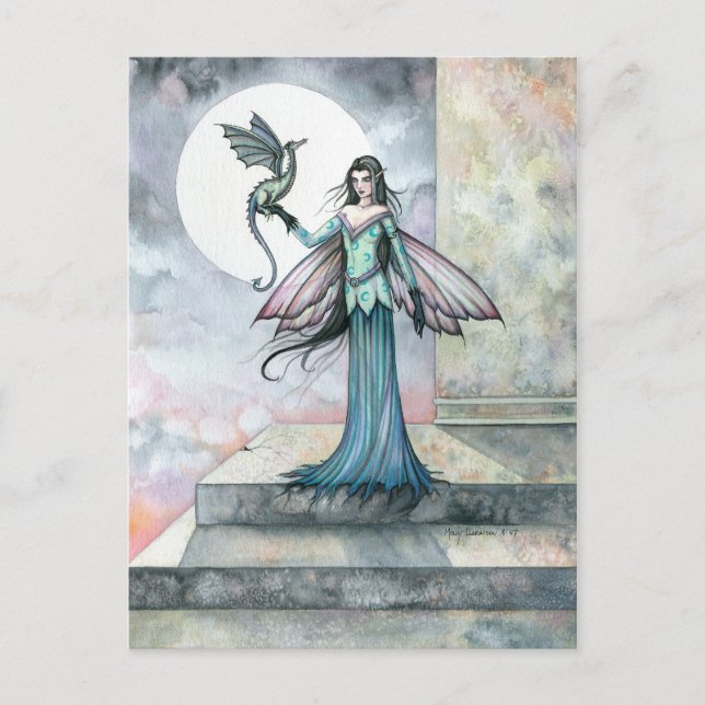 Carte postale Dragon Fairy Gothique (Devant)
