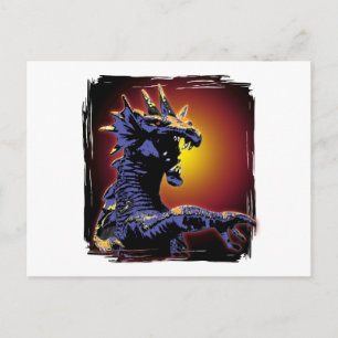 Carte Postale Dragon fire