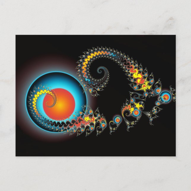 Carte Postale Dragon Moon (Devant)