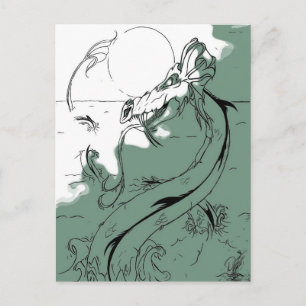 Carte Postale Dragon Moon