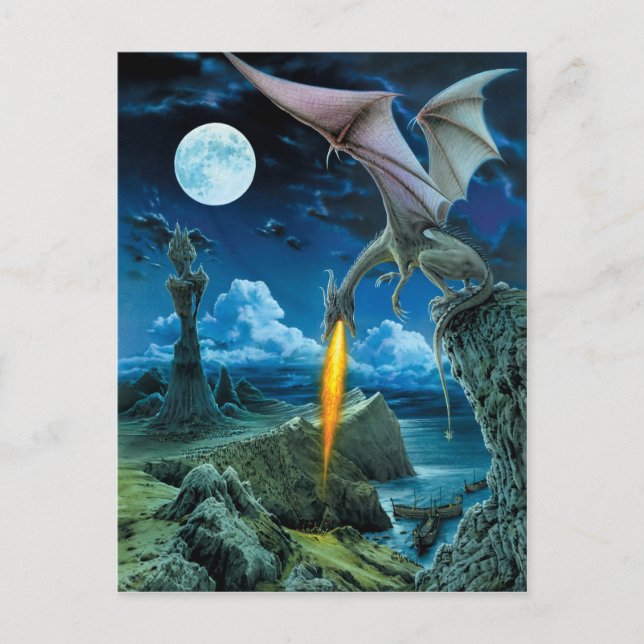 Carte postale Dragon Spit (Devant)