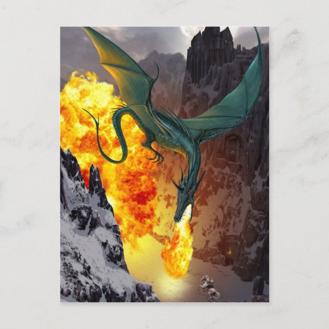 Carte postale Dragon Strike (Devant)