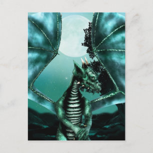 Carte Postale Dragon triste