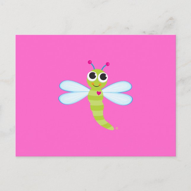 Carte postale Dragonfly (Devant)