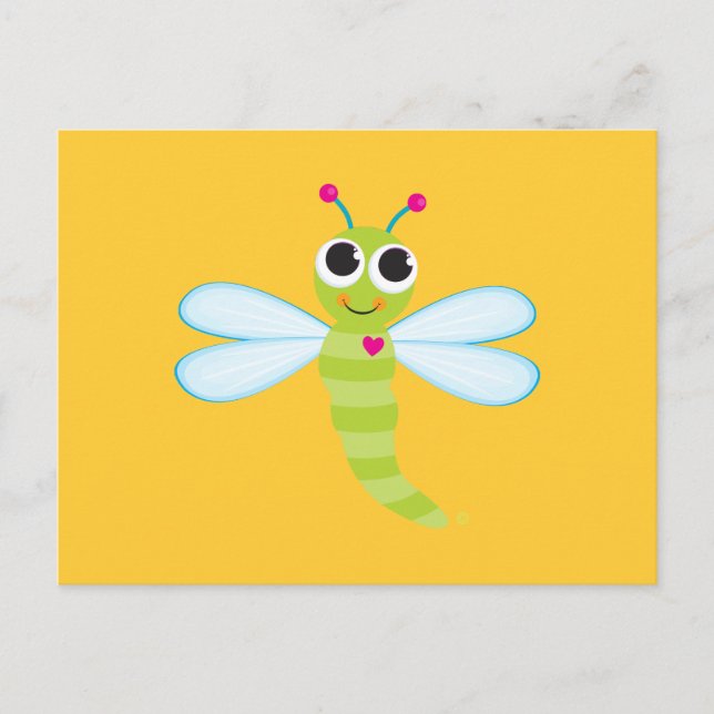 Carte postale Dragonfly (Devant)