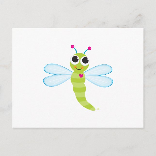 Carte postale Dragonfly (Devant)