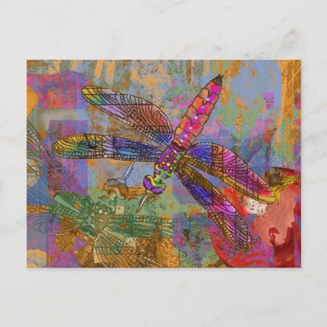 Carte Postale Dragonfly (Devant)