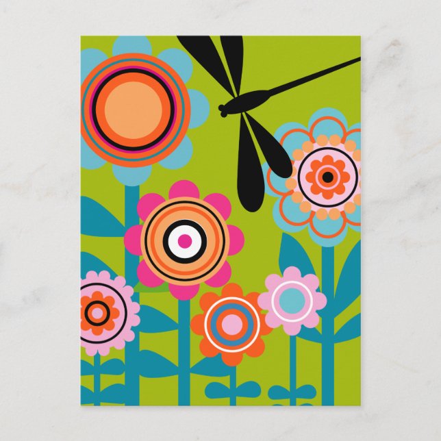 Carte Postale dragonfly 4 (Devant)