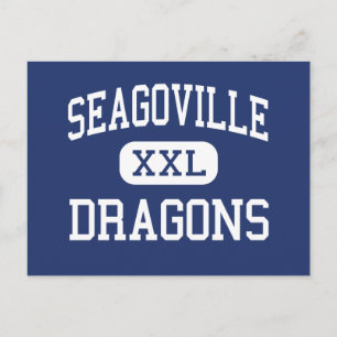 Carte Postale Dragons de Seagoville Middle Seagoville Texas