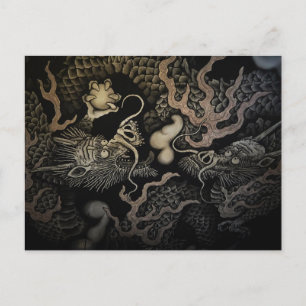 Carte Postale Dragons japonais