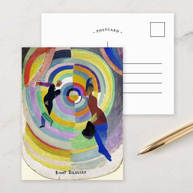 Carte Postale Drame politique | Robert Delaunay (Créateur téléchargé)