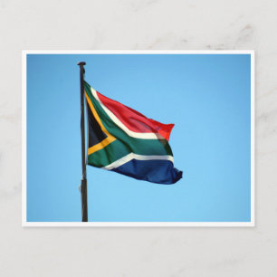Carte Postale drapeau afrique du sud