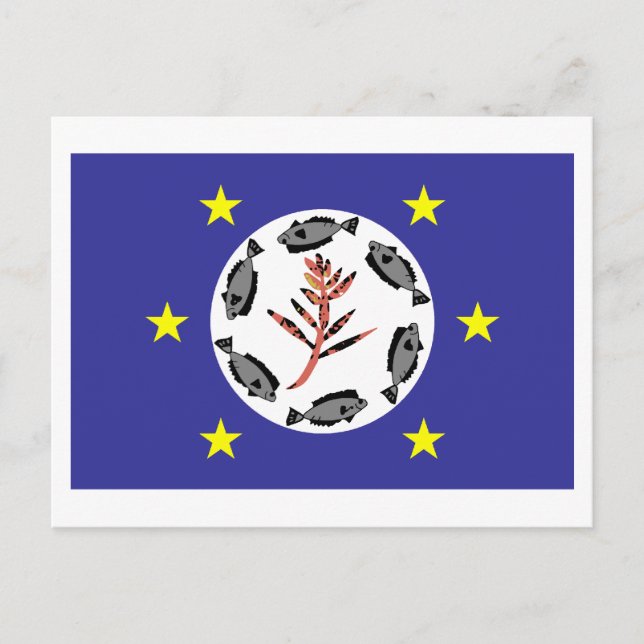 Carte Postale Drapeau Airai (Devant)