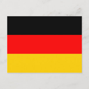 Carte Postale Drapeau Allemagne