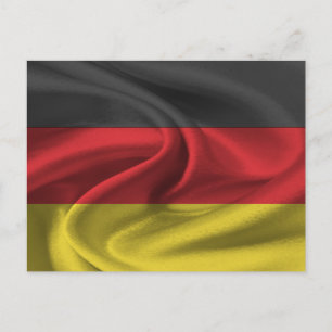 Carte Postale Drapeau Allemagne